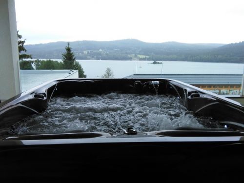 Vířivka na hotelu Lipno