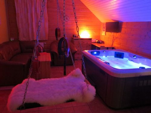 Vířivka pro dva v penzionu