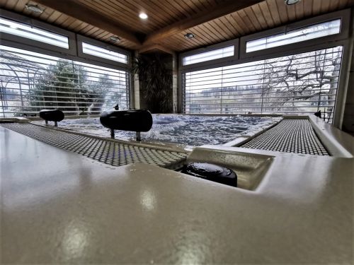 SOFIA detail přelivu